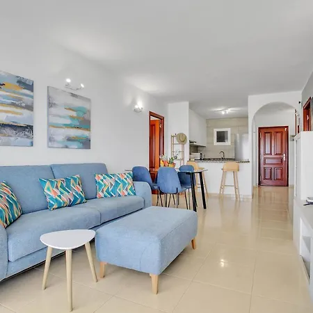 Apartment Wonderful View, Huge Terrace Solarium, Private Parking Costa Adeje (Tenerife)