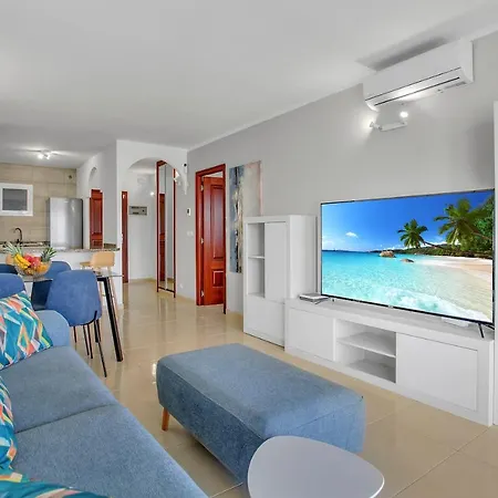 Wonderful View, Huge Terrace Solarium, Private Parking Apartamento Costa Adeje (Tenerife)